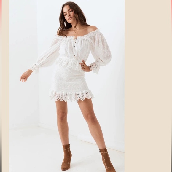 Spell Daisy Chain Ruched mini dress - Picture 7 of 13